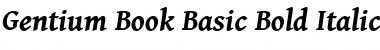 Gentium Book Basic Bold Italic