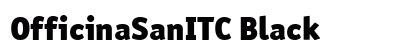 OfficinaSanITC Black preview