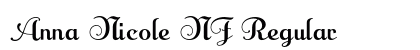 Anna Nicole NF Regular font free download