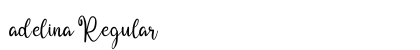 adelina Regular Font Preview