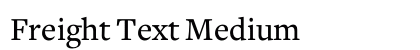 Freight Text Medium Preview