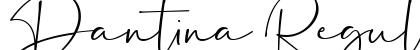 Dantina Regular Font Preview