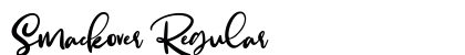 Smackover Regular Font Preview