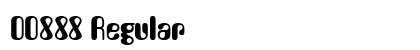00888 Regular Font Preview