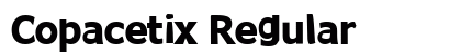 Copacetix Regular Font Preview