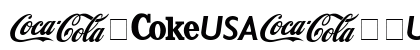 CocaCola Regular Font Preview