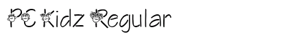 PC Kidz Regular Font Preview