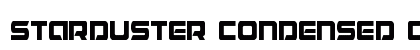 Starduster Condensed Condensed Font Preview