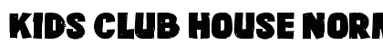 Kids Club House Normal Font Preview