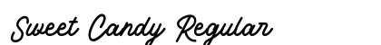Sweet Candy Regular Font Preview