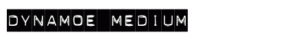 Dynamoe Medium Font Preview