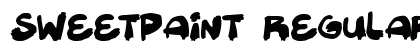 Sweetpaint Regular Font Preview