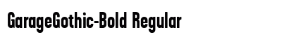 GarageGothic-Bold Regular preview GarageGothic-Bold Regular preview