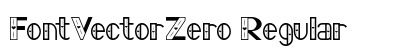 FontVectorZero Regular