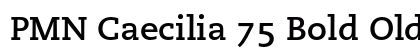PMN Caecilia 75 Bold Oldstyle Figures preview