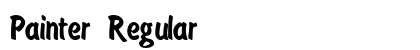 Painter Regular Font Preview Painter Regular Font Preview