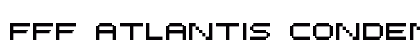 FFF Atlantis Condensed Regular preview