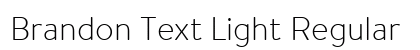 Brandon Text Light Regular font free download
