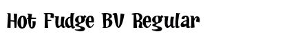Hot Fudge BV Regular font free download