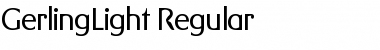 GerlingLight Regular Font