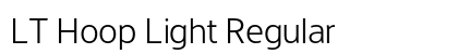 LT Hoop Light Regular font free download