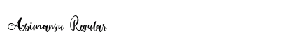 Abimanyu Regular Font Preview