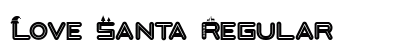 Love Santa Regular Font Preview