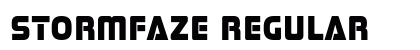 Stormfaze Regular preview Stormfaze Regular preview