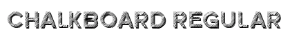 Chalkboard Regular preview Chalkboard Regular preview