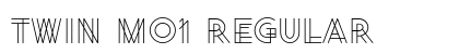 Twin Mo1 Regular Font Preview