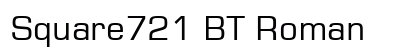 Square721 BT Roman font free download
