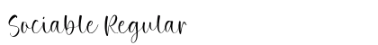 Sociable Regular preview