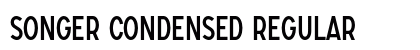 SONGER Condensed Regular preview