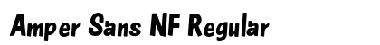Amper Sans NF Regular preview