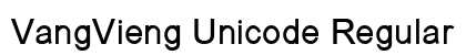 VangVieng Unicode Regular Font Preview