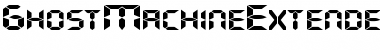 GhostMachineExtended Regular Font