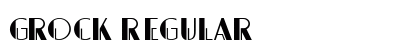 Grock Regular Font Preview