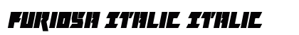 Furiosa Italic Italic Font Furiosa Italic Italic Font Preview