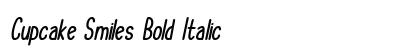 Cupcake Smiles Bold Italic preview Cupcake Smiles Bold Italic preview