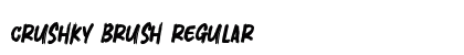 Crushky Brush Regular preview