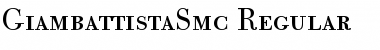 GiambattistaSmc Regular Font