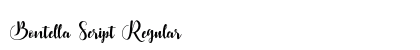 Bontella Script Regular preview