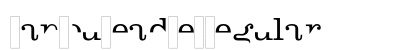 CanYouReadMe Regular Font Preview