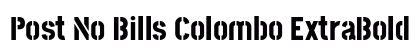 Post No Bills Colombo ExtraBold preview