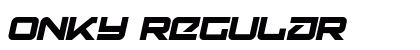 Onky Regular preview