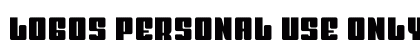 Logos PERSONAL USE ONLY Regular preview