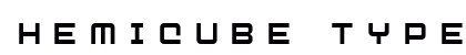 Hemicube Type PERSONAL USE ONLY Regular preview
