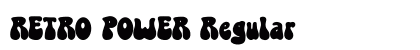 RETRO POWER Regular Font RETRO POWER Regular Font Preview