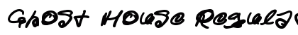 Ghost House Regular Font Preview