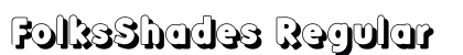 FolksShades Regular font free download